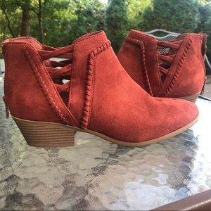Zip up booties size 10